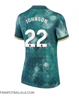 Tottenham Hotspur Brennan Johnson #22 Tricou Fotbal Replică 2024-25 Femei Treilea
